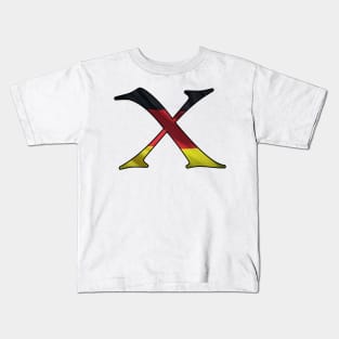 German flag X Kids T-Shirt